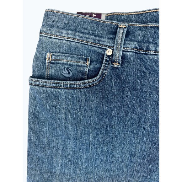 Gloria Vanderbilt Amanda Petite Tapered Leg Size 14 Short Slimming Classic Jeans - Picture 13 of 13